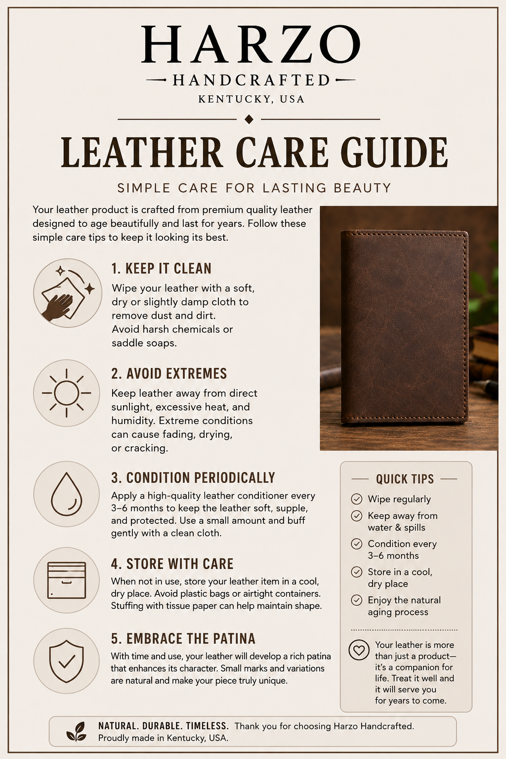 Handmade Leather Traveler’s Notebook with Pen Holder | Refillable Pocket Journal Cover | Hand Stitched Leather Notebook | Gift for Writers & Travelers