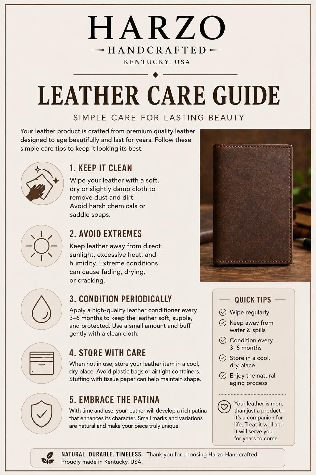 The Study - Handcrafted Leather Journal, Pen, Candle, Keychain Gift Set – Kentucky Made