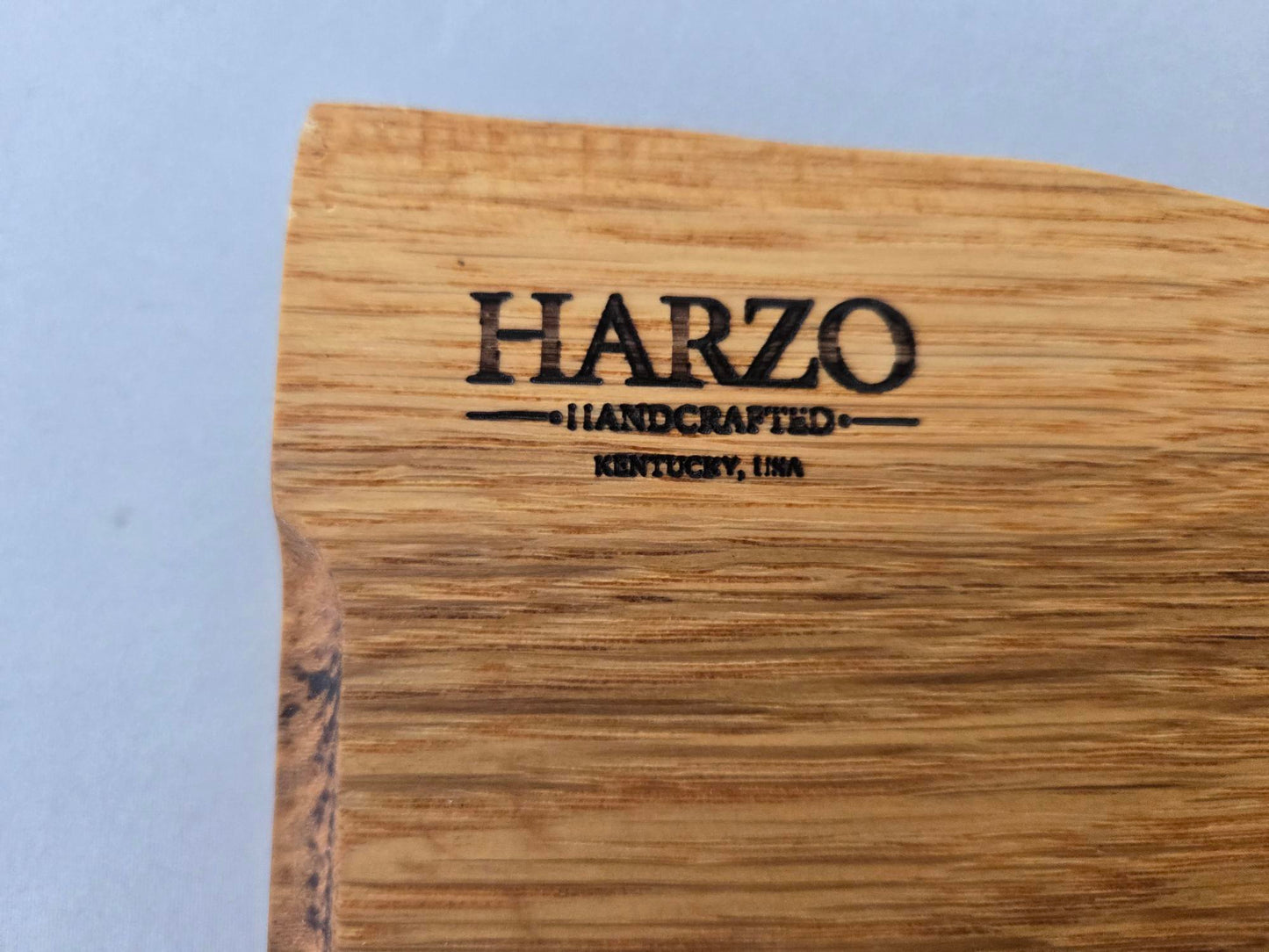 The Daniel Boone Hickory Serving Board | Handmade Kentucky Charcuterie Board | Live Edge Hickory Serving Tray | Rustic Wooden Cheese Board