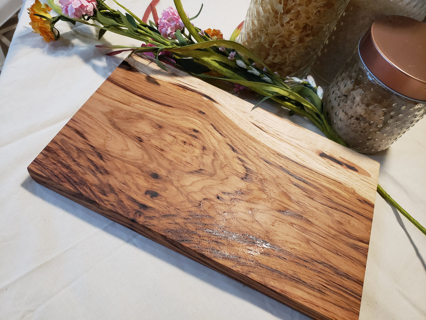 Hickory Wooden Charcuterie Board.