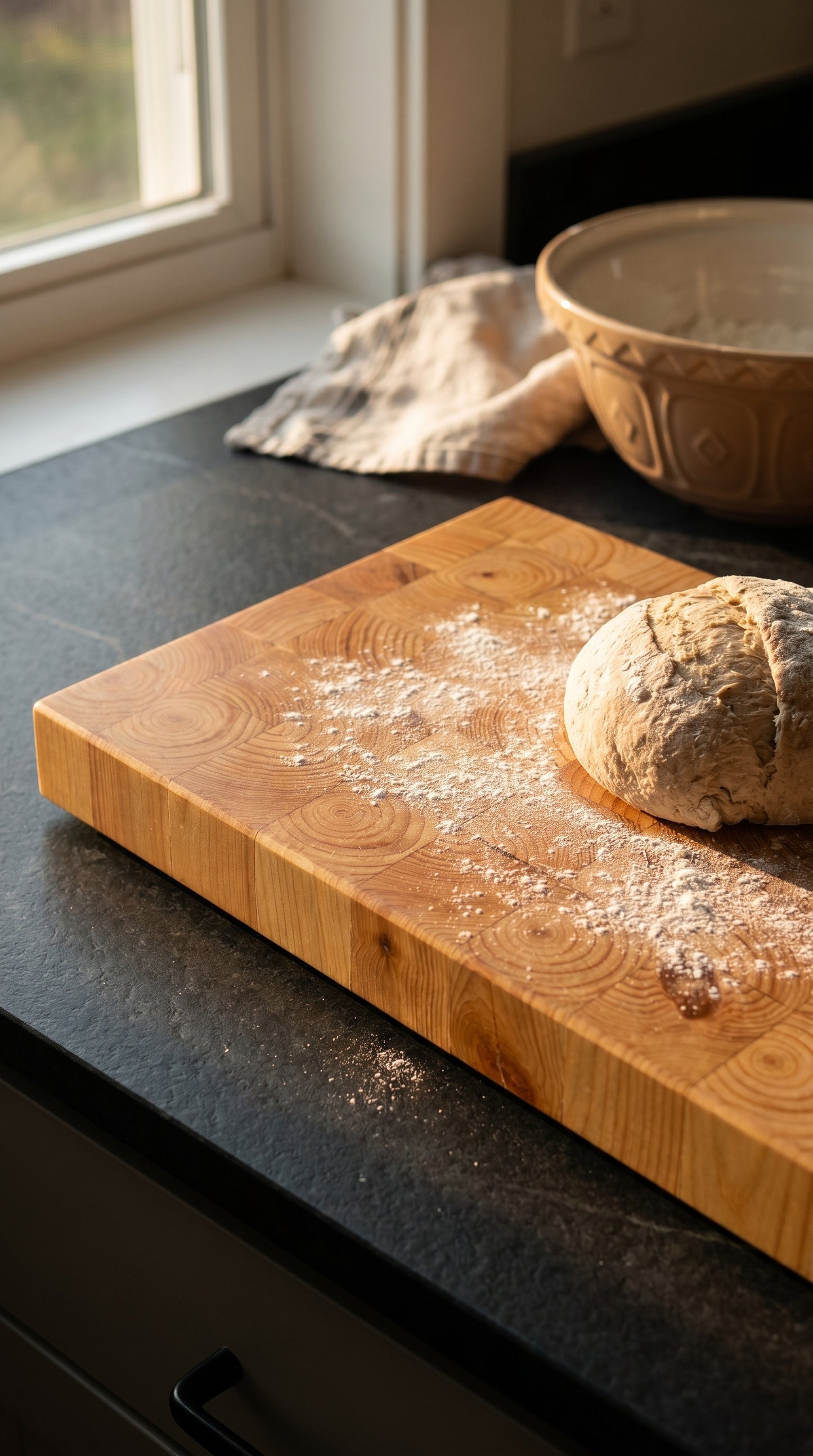 Southern Yellow Pine End‑Grain Cutting Board - 8 x 12