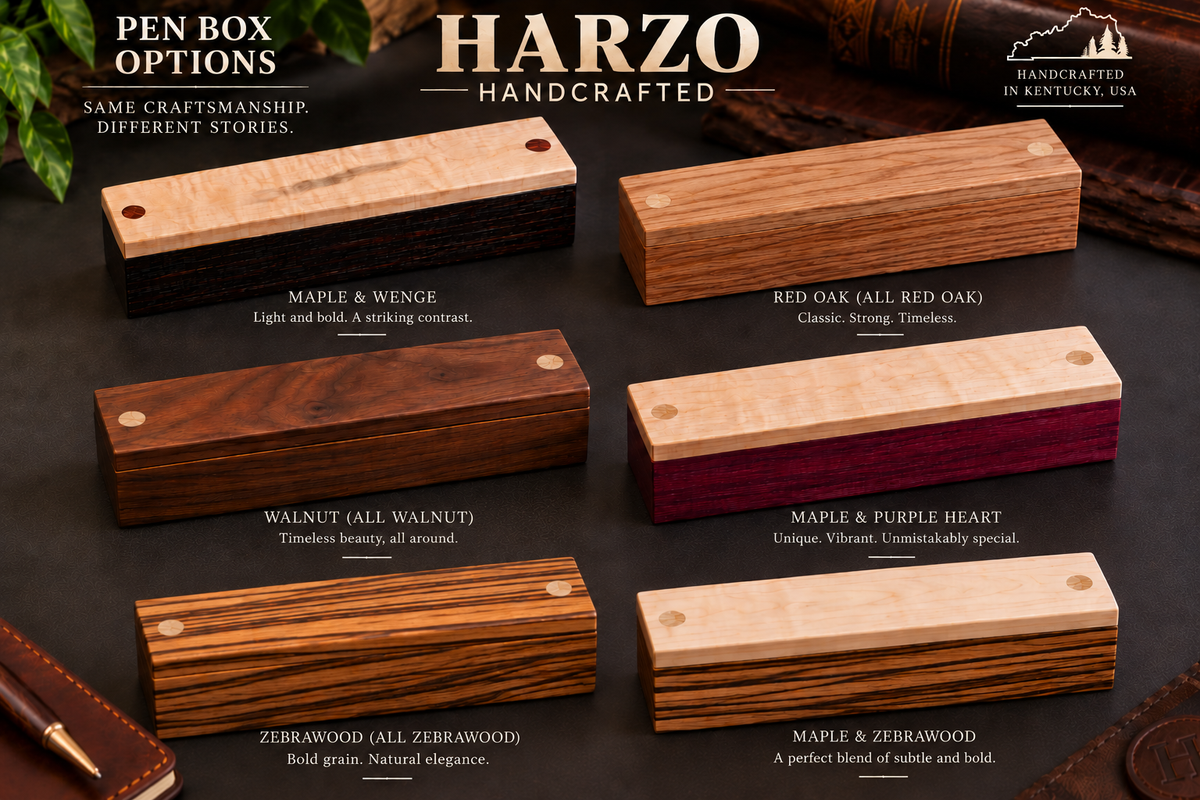 Green Dyed Maple Burl Pen | Handmade Wood Pen | Unique Executive Pen | Luxury Gift for Him | Handmade Wooden Pen | Harzo Handcrafted
