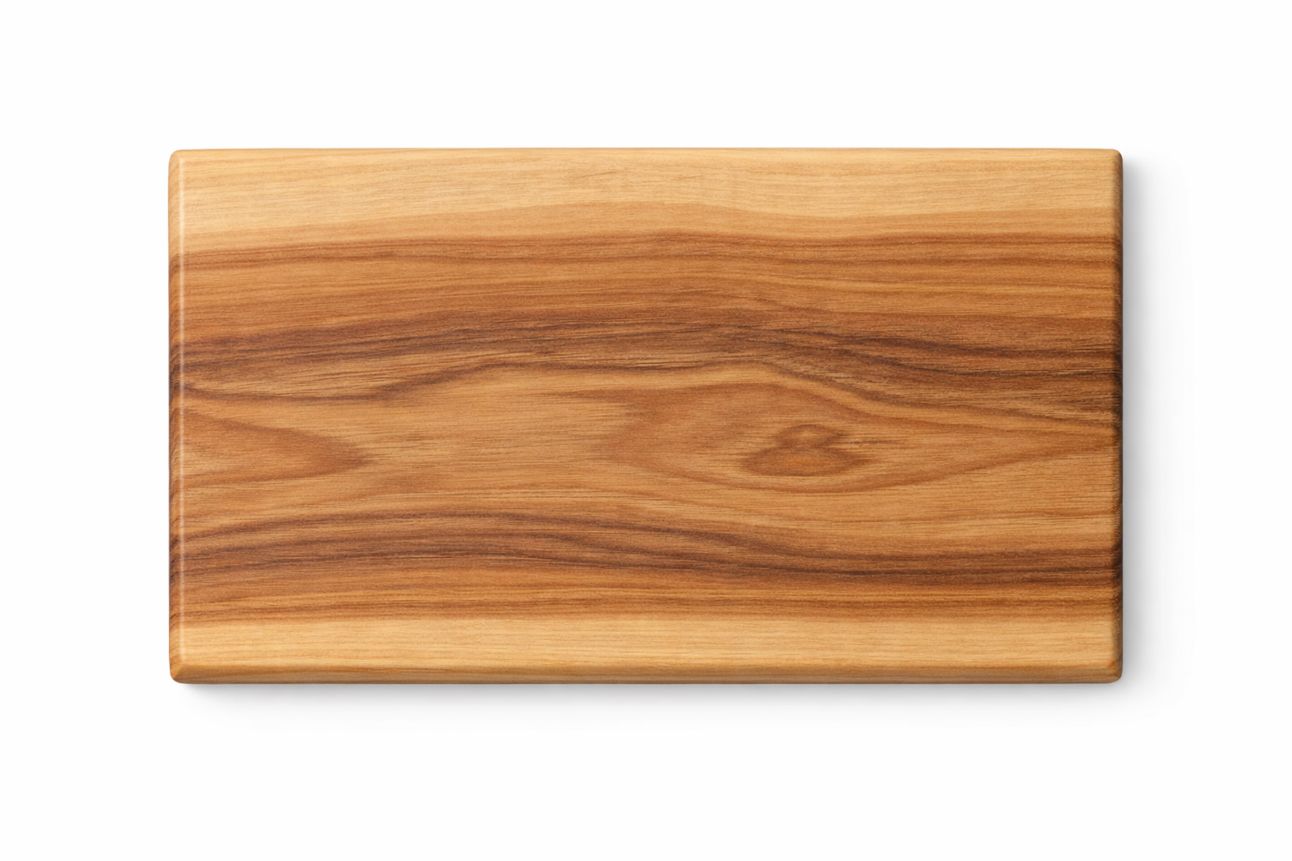 HARZO Single Piece Cutting Board — Purpleheart, Walnut, Maple, Hickory & Cherry