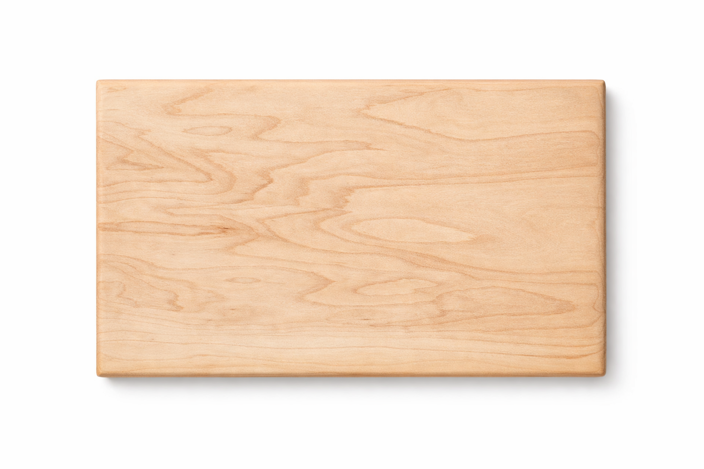 HARZO Single Piece Cutting Board — Purpleheart, Walnut, Maple, Hickory & Cherry
