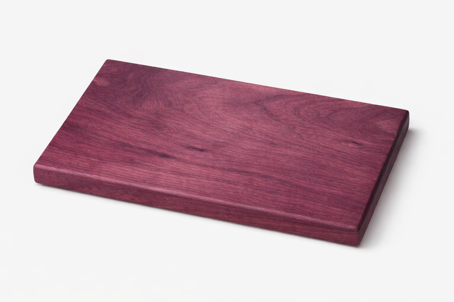 HARZO Single Piece Cutting Board — Purpleheart, Walnut, Maple, Hickory & Cherry