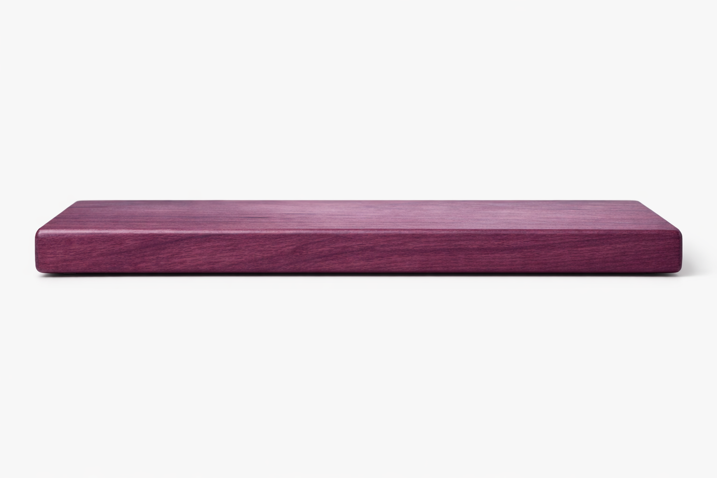 HARZO Single Piece Cutting Board — Purpleheart, Walnut, Maple, Hickory & Cherry