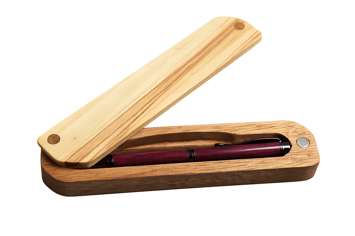 The Study – HARZO Signature Gift Set | Leather Journal, Handcrafted Pen, Candle & Keychain | Made in Kentucky, USA