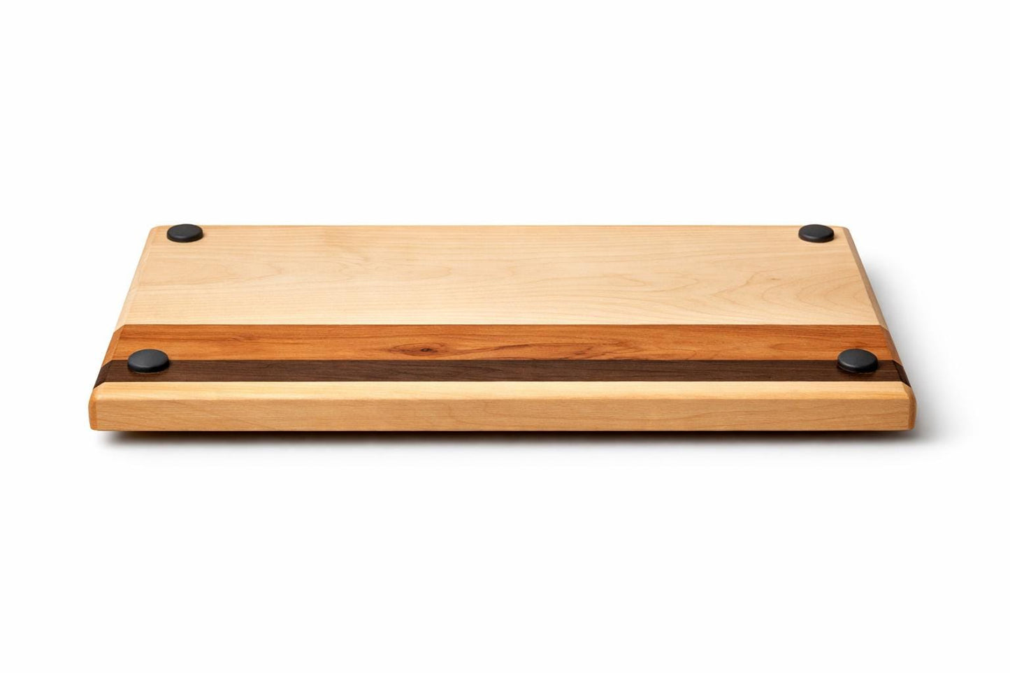 Walnut, Maple & Cherry Cutting Board — Handcrafted Elegance for Every Kitchen - PERSONALIZED!