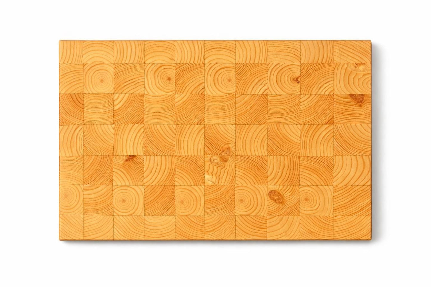 Southern Yellow Pine End‑Grain Cutting Board — Handmade Butcher Block by HARZO