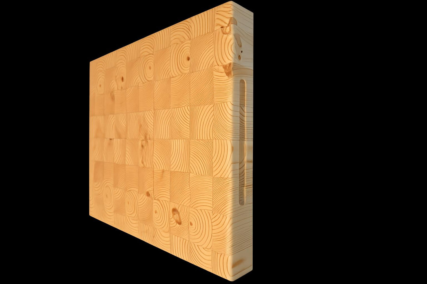 Southern Yellow Pine End‑Grain Cutting Board — Handmade Butcher Block by HARZO
