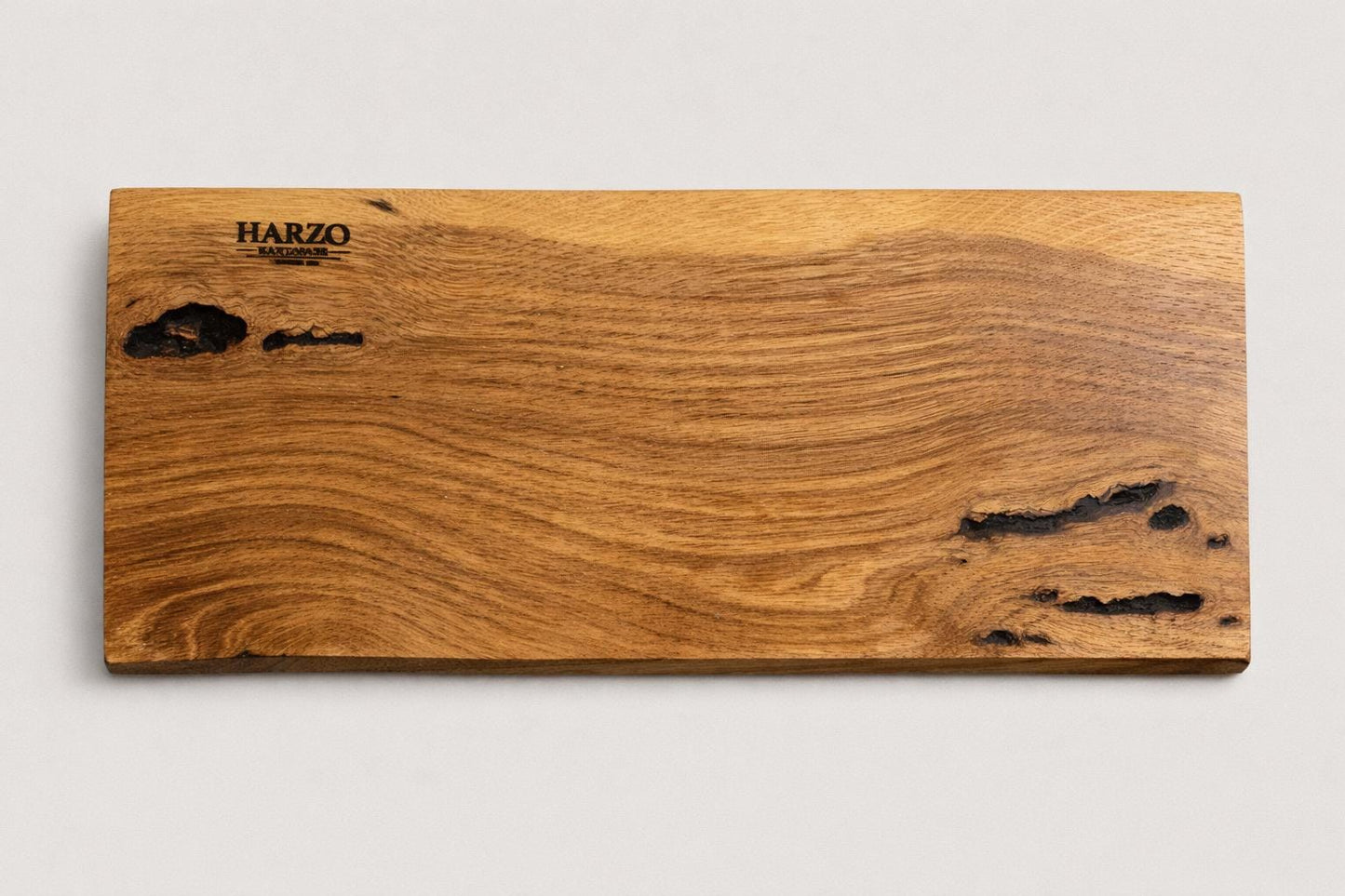 Bluegrass Heritage Hickory & Black Epoxy Charcuterie Board – Handmade Kentucky Serving Board – Local Hickory Wood