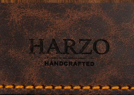 Handmade Goatskin Long Wallet, Dark Brown Distressed Leather, Hand Stitched Bifold