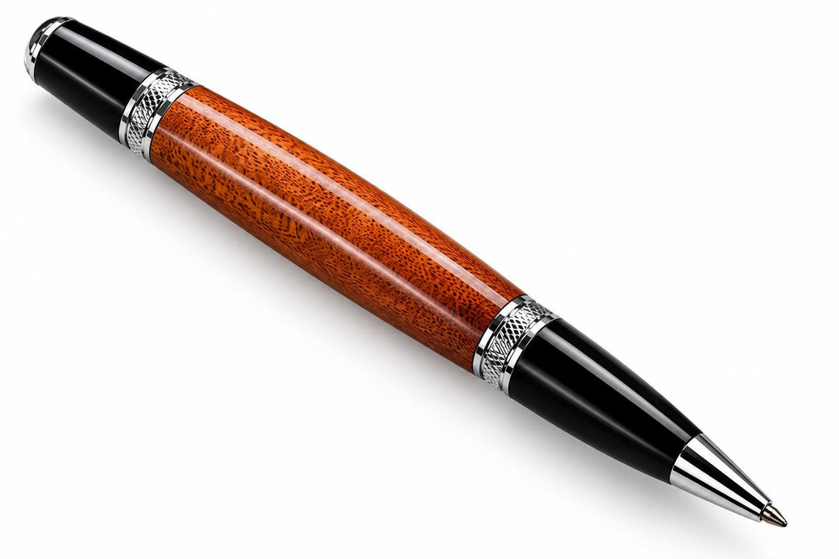 Ancient Kauri Wood Pen | Handmade Luxury Wooden Pen | Unique Kauri Gift | Refillable Ballpoint Pen | 30,000 - 50,000 Years old