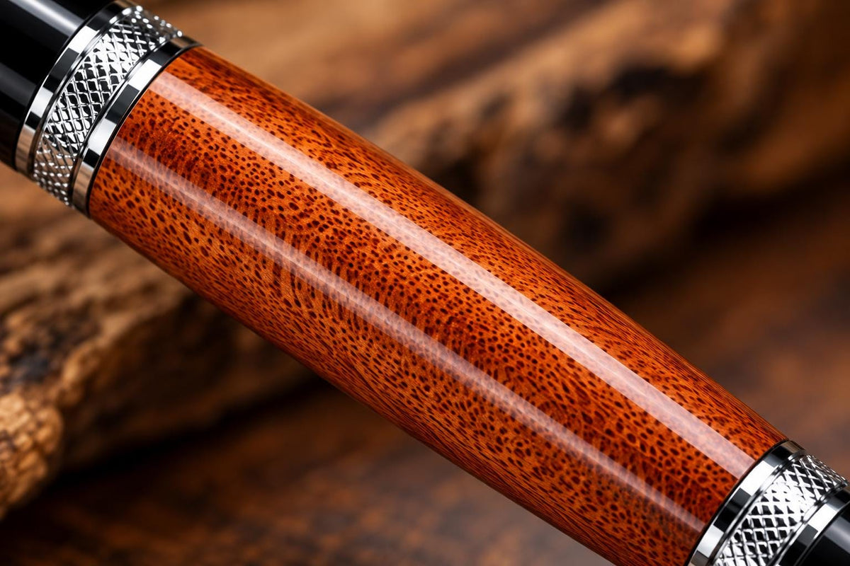 Ancient Kauri Wood Pen | Handmade Luxury Wooden Pen | Unique Kauri Gift | Refillable Ballpoint Pen | 30,000 - 50,000 Years old