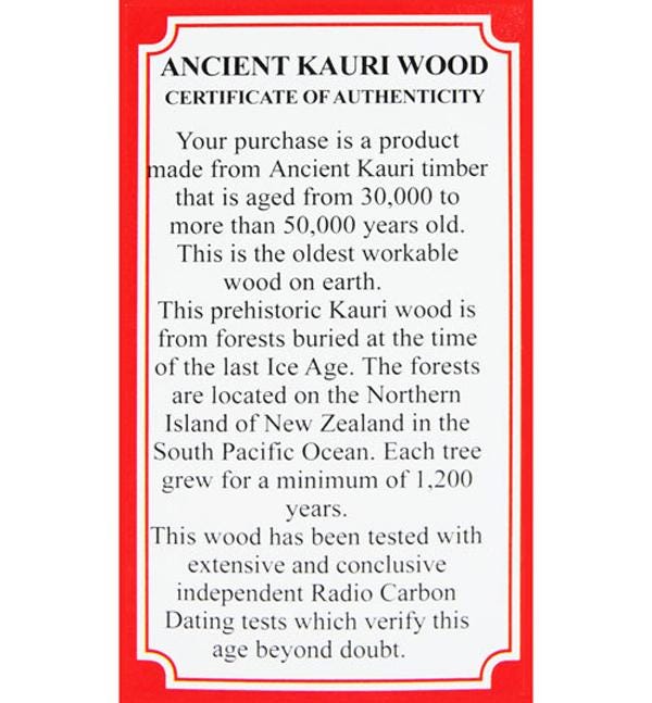 Ancient Kauri Wood Pen | Handmade Luxury Wooden Pen | Unique Kauri Gift | Refillable Ballpoint Pen | 30,000 - 50,000 Years old